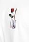 Camiseta Osklen Rose Guitar Branca - Marca Osklen