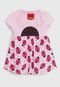 Vestido Kyly Infantil Joaninha Rosa - Marca Kyly