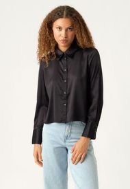 Blusa Vero Moda Negro - Calce Regular
