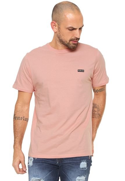 Camiseta Hurley Basic Rosa - Marca Hurley