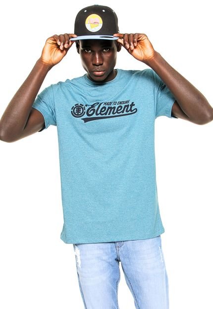 Camiseta Element Signature Azul - Marca Element