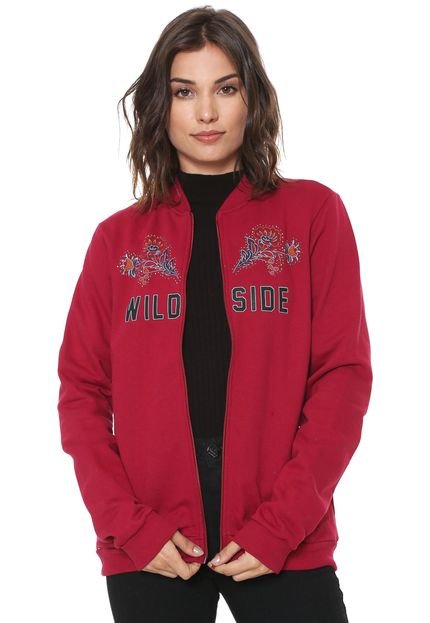 Jaqueta Bomber Habana Wild Side Vermelha - Marca Habana