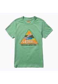 Polera Mujer Merrell Triangle Naranja Merrell