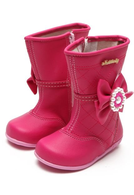 Bota Nathiely Menina Rosa - Marca Nathiely