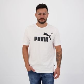 Camiseta Puma Essential Big Branca