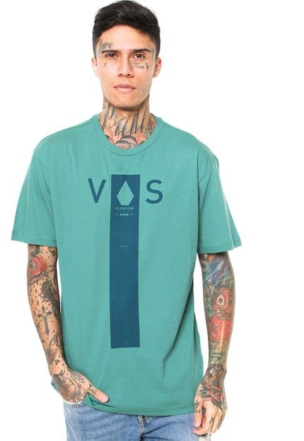 Camiseta Volcom Shaver Verde - Marca Volcom