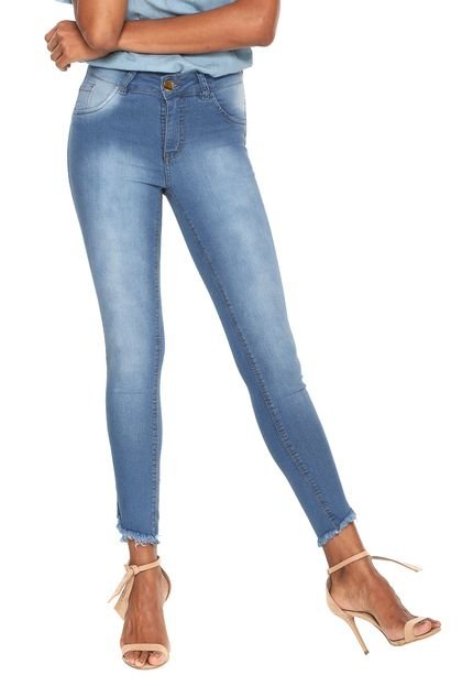 Calça Jeans GRIFLE COMPANY Skinny Desfiada Azul - Marca GRIFLE COMPANY