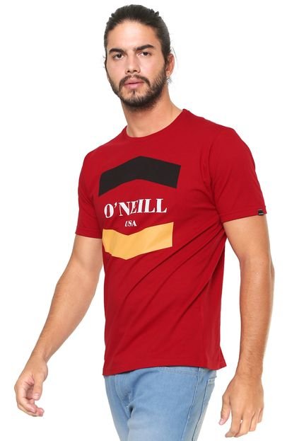 Camiseta O'Neill Hybrid Vermelha - Marca O'Neill