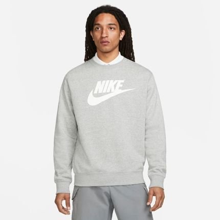 Blusão Nike Sportswear Club Fleece Crew Masculino - Marca Nike