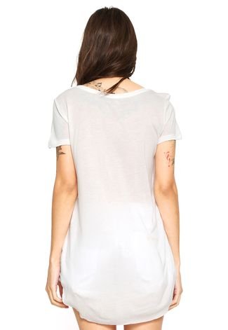 Camiseta Triton Estampada Branca