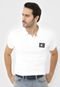 Camisa Polo Tommy Hilfiger Reta Botões Branca - Marca Tommy Hilfiger