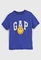 Camiseta GAP Smile Azul - Marca GAP