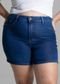 Bermuda Jeans Sawary Plus Size - 276157 - Azul - Sawary - Marca Sawary