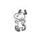Jibbitz Crocs Peanuts Snoopy - Marca Crocs