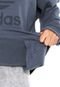 Moletom Fechado adidas Originals TRF Sweatshirt Cinza - Marca adidas Originals