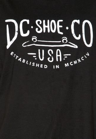 Camiseta DC Shoes Workers Preta