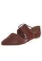 Oxford Couro My Shoes Aberto Marrom - Marca My Shoes
