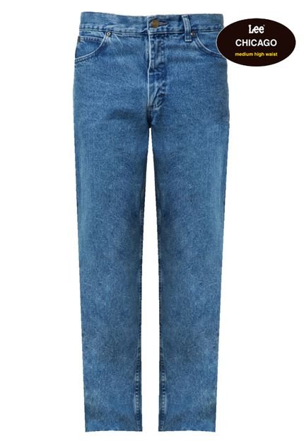 Calça Jeans Lee Reta Grand Azul - Marca Lee