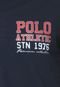 Camisa Polo STN Athletic Azul-Marinho - Marca STN