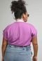 Blusa Cropped Forever 21 Plus Lisa Roxa - Marca Forever 21