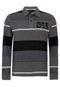 Camisa Polo Gangster Hot Cold Cinza - Marca Gangster