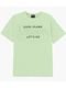 Camiseta Meia Malha Teen Menino Lemon Verde Claro - Marca Lemon