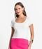 Blusa De Viscotorcion Decote Feminino Endless Bege - Marca Endless