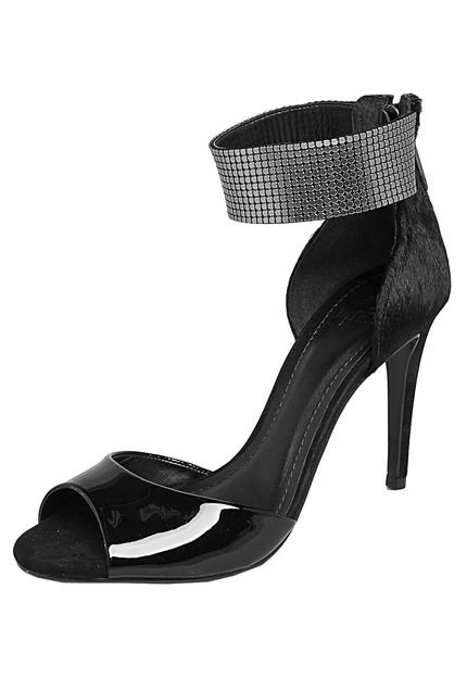Sandália My Shoes Fashion Preta - Marca My Shoes