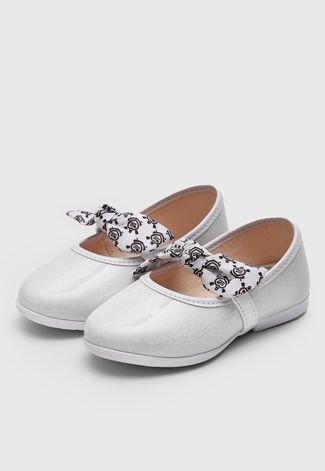 Sapatilha DAFITI SHOES Verniz Branca - Compre Agora