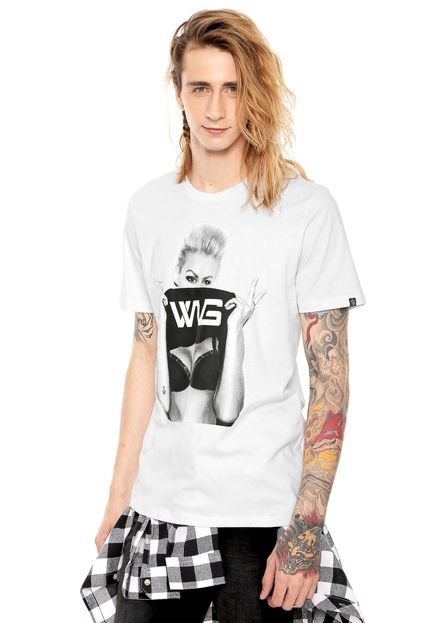 Camiseta WG Ass Branco - Marca WG Surf