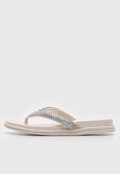 Rasteira Beira Rio Hotfix Off-White - Marca Beira Rio