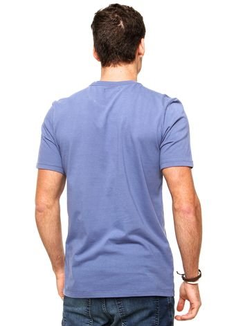 Camiseta Manga Curta Triton Brasil Estampada Azul