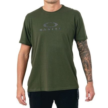 Camiseta Oakley O Classic Graphic Tee Masculina Verde - Marca Oakley