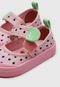 Sapatilha Mini Melissa Infantil Basic Fruitland Rosa - Marca Mini Melissa