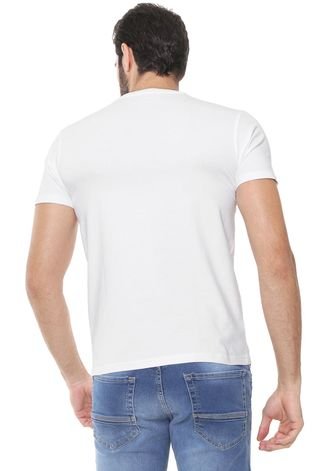 Kit 2 Pçs Camiseta Lupo Liso Branca/Cinza