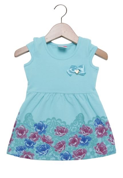 Vestido Alenice Menina Azul - Marca Alenice