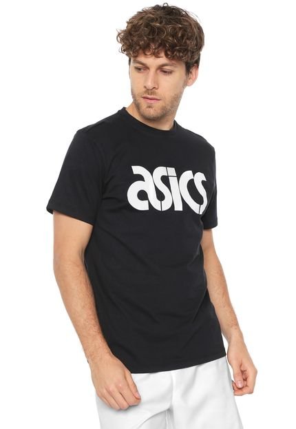 Camiseta Asics At Ss Preta - Marca Asics