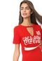 Vestido Coca-Cola Jeans Curto Estampado Vermelho - Marca Coca-Cola Jeans