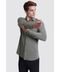 Camisa Slim Bold Anatômica R  Texturizada Cinza - Marca URBAN PERFORMANCE UP