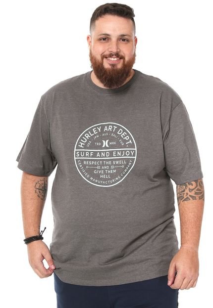 Camiseta Hurley Unridden Cinza - Marca Hurley