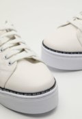 Tênis Flatform Santa Lolla Detelhe Metalizado Off-White - Marca Santa Lolla