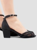 Sandália Salto Bloco 5cm Glitter Preto CBK - Marca CHIBINSKI