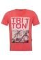 Camiseta Triton Brasil Alpes Vermelha - Marca Triton