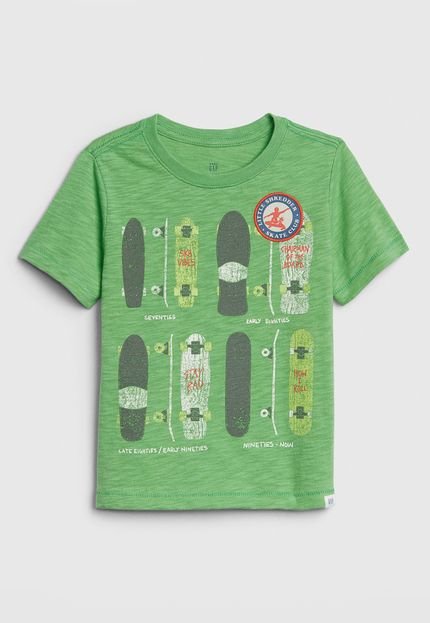 Camiseta GAP Skate Verde - Marca GAP