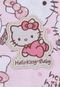 Body Laço Rosa - Marca Hello Kitty