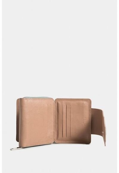 Billetera Dark De Cuero Para Mujer Tinta Contraste Compra Ahora