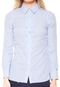 Camisa Tommy Hilfiger Listrada Azul/Branca - Marca Tommy Hilfiger