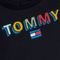 Camiseta Baby Logo Divertido Tommy Kids Azul Marinho - Marca Tommy Hilfiger