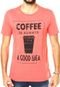 Camiseta FiveBlu Coffee Coral - Marca FiveBlu