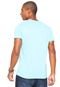 Camiseta Sideway Manga Curta Estampada Azul - Marca Sideway